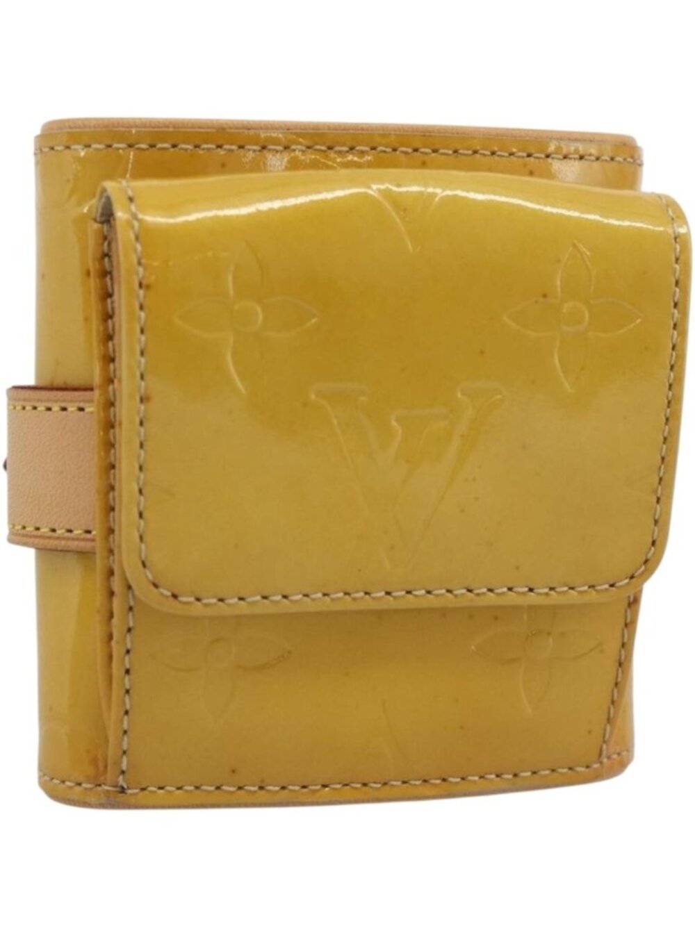 LOUIS VUITTON Monogram Vernis Lafayette Street Purse Beige M91013
